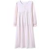Allmeingeld - Camicia da notte in cotone con stampa a cuore, per bambine dai 3 ai 12 anni Cuore bianco a maniche lunghe. 9-10 Anni