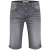 b BLEND BLEND Denon Pantaloncini di Jeans Shorts Bermuda da Uomo Elasticizzato Regular- Fit, Taglia:XL, Colore:Denim Grey (76205)