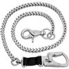 Ahiller Catena Portafoglio per Uomini 63 cm Portachiavi per Biker con Fermagli a Moschettone Doppia Chiusura, Catene Cintura Anti-Perdita per Motociclistico, Accessori Tasca Stile Punk per Biker
