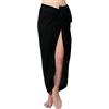 Ciffre Gonna per Donna 170 Centimetri x 110cm tra Cui Frange Nero