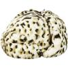 Kangol Cappello Aviatore Leopard Trapper Donna/Uomo - da con paraorecchie, Fodera, Fascia in Pelle Autunno/Inverno Inverno - XL (60-61 cm) Beige