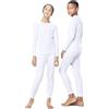 orbiz Set di strati di base termici per bambini Set di biancheria intima calda invernale Set completo lungo John Bottom e manica lunga Top