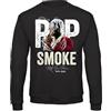 Bughyprint Felpa Girocollo Unisex Moda Outfit Rap Rapper Pop Smoke, M