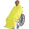 ANYOO Poncho impermeabile antipioggia leggero Scudo per mantello con elastici che forniscono protezione dall'asciutto per sedie a rotelle