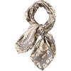 Prettystern Donna 65cm estate Foulard Di Seta Bandana Fazzoletto Da Collo Colorato Olio Pittura Arte Stampa