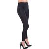 CzSalus Leggings Contenitivo Anti Cellulite con Push-up in Filato BioFIR Emana (Nero, L)