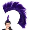 LALADEFIEE Parrucca Scenica Cosplay Porpora in Seta Alta Temperatura | Leggera e Soffice, per Carnevale e Performance, Look Fashion Creativo, per Ragazza o Ragazzo