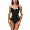 Sweetneed chida yi Costumi da Bagno Interi Donna con Scollo U Sportivo Costumi Interi Costume da Mare Spiaggia Piscina Sexy Costume da Bagno Intero Donna di Moda Beachwear