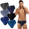 SGS Mutande Uomo - Slip Uomo Cotone Traspirante Confezione da 6 o 12 Pezzi, Taglie S-6XL, Ideale per Uso Quotidiano e Sport