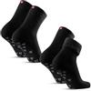 DANISH ENDURANCE Calzini Termici Antiscivolo 2 Paia Nero 39-42