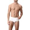 CAGI 3 Slip Classico Mutanda Uomo Art 1223 100% Cotone Filo di Scozia Bianco 4 5 6 7