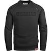 Grin&Bear, GEC541 - Felpa con cappuccio da uomo, con zip in gomma, Nero , XL