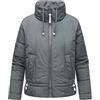 Navahoo, giacca leggera da donna, trapuntata, per la mezza stagione, con maniche a pipistrello, Luftzauber, XS-XXL, Blu (Stormy Blue), S