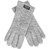 EEM Fashion EEM guanti da donna in maglia, lana morbida, fodera termica Thinsulate, maglia a trecce, grigio melange L/XL