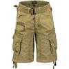 Geographical Norway bermuda shorts Parasol Men, Size pants:L, Color:Mastic