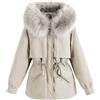 Generico trench donna verde Piumino Donna Invernale Lungo Cappotto Primavera Parka Invernale Curvy Giubbotto Imbottito Giacca Da Neve Trench giacca vento