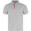 Audi collection Audi Sport - Polo da uomo, grigio melange
