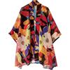 Getitsoon Kimono da donna in chiffon bohémien, cardigan, copricostume, scialle, blusa per costumi da bagno