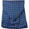 Avantgarde ASCOT UOMO FOULARD DA COLLO SETA STAMPATA PRINTED SILK CASHCOL M ITALY BLU ROSSO, colore blu 23