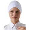 ihvan online, Hijab Cap, turbante per la testa da donna, fascia per capelli, copertura per la testa per pazienti affetti da cancro, sciarpa sotto berretto, bianco, taglia unica