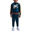 NIKE Tuta da Bambini Girocollo Fleece Blu Taglia 6-7 A Codice 86N497-U48