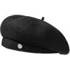 LumiSyne Cappello Basco Per Donna Berretto Francese Classico Misto Lana Tinta Unita Con Decorazione In Metallo Regolabile Vintage Cappello Da Artista Pittore Berretti Leggero Caldo Per Autunno Inverno