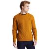 Timberland Phillips Brook Cable Crew Neck Sweater Storm Blue-App Maglia di Tuta Uomo