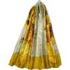 GFM® - mix di seta - Sciarpa estiva basata sulla pittura - (VSLK) -VSLK-Van Gogh-Giallo girasole