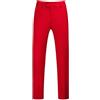 Generic Pantaloni da uomo Oxford Chino Flat-Front Golf Rugby Pantaloni elasticizzati in vita con bottoni Smart Casual Business Office Pantaloni da lavoro Pantaloni formali con tasche, Rosso, XL