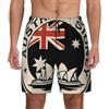 Tamiger Australia Sydn Stampa Uomini Quick-Dry Moda Costume Da Bagno Funzionale Spiaggia Surf Shorts Pesca Rilassante, Nero , M