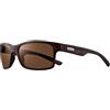 Revo Occhiali da sole unisex RE 1027 Crawler rettangolari con protezione UV polarizzati, montatura tartaruga opaca, lenti Terra
