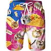 TUONROAD Costumi Uomo Mare 3D Stampato Bermuda da Bagno Asciugatura Rapida Costume Surf Pantaloncini S-3XL