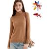 Chanyarn Donna Dolcevita 100% Cashmere Maglione Autunno Inverno Caldo Morbido Maniche Lunghe Lavorato a Maglia Maglione