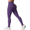 ZAAYO Leggings sportivi da donna a vita alta, senza cuciture, opachi, per sport, yoga, fitness, allenamento