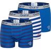 Dock13 - Boxer da Uomo, Stile Marittimo, Confezione da 3