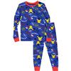 Pokémon Pigiama Bambino | Pigiami Pikachu in Morbido Cotone | Pigiamone Bambini Ufficialmente con Licenza Blu 6-7 Anni