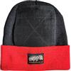 SR Rocking Gear Swift Rock Two Tone Breakdance Headspin - Berretto con visiera, colore: Rosso/Nero