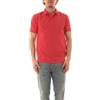 SUN68 Polo Manica Corta A35110 Colletto con Riga Piccola Tg. XXL col. 10 Rosso