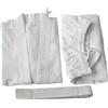 KEMKEY Tuta da Karate per Bambini Karate Gi Pollycotton Uniforme Leggera da Allenamento per Club con Cintura Bianca Gratuita,L