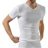 Risalti T Shirt Uomo Bamboo Scollo A V Seamless - Maglietta Uomo Intima in Viscosa di Bamboo, più Morbida delle Tshirt Uomo Cotone, Intimo Uomo Traspirante E Confortevole - Made in Italy