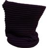 ENEA CASHMERE Scaldacollo Uomo Donna in Lana Merino a Tubolare Lavorato a Maglia 100% Made in Italy Sciarpa ad Anello Cappello Collo in Lana Vergine Merino (Prugna)