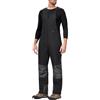 DAFENP Pantaloni Sci Uomo Inverno Salopette Neve Impermeabile Pantaloni Snowboard Isolata Antivento Caldo Pantaloni Softshell con Tracolla Regolabile e Tasche Multiple HXK8114M-Black1-XL