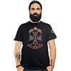 Feudalesimo e Libertà Schioppi et Rosacee - T-Shirt Uomo - Hard Rock - Appetite for Destruction - Maglietta a Manica Corta 100% Cotone Organico