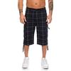 Kendindza Collection Kendindza Uomo Pantaloni Corti Pantaloncini da Tempo Bermuda Cargo Short-s M - 4XL