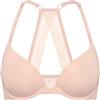 DOBREVA Donna Reggiseno Push Up Apertura Frontale Blush Beige 2AA