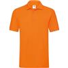 Fruit of the Loom - Polo Premium, misura: XL, colore: arancione