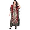 Art Of Creation Abito caftano lungo da donna, taglie forti