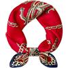 LumiSyne Sciarpe Di Seta Donna Foulard Quadrata Moda Leopardo Stampa Animalier Seta Di Gelso Foulard Piccolo Leggera Fazzoletto Da Collo Sciarpa Collo Quadrato Multifunzionali Copricapo Bandane