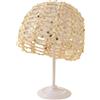 YGMNQAL cappello all uncinetto con paillettes glitterate Versione cappello pullover cavo con paillettes Cappello estivo da donna lavorato a maglia a rete con cappuccio lucido Berretto da mare all'uncinetto(B)