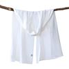 Amazhiyu Sciarpa in lino da donna, 100% lino, scialli Stola sottile, sciarpa estiva, unisex, scarf solido, 200 x 60 cm